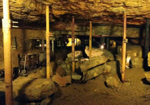 Wnętrze kopalni